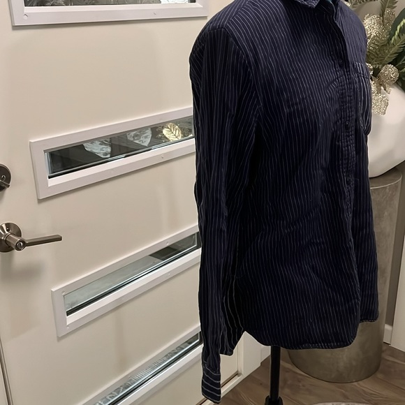 Madewell Pin Stripe Shirt - Picture 12 of 15